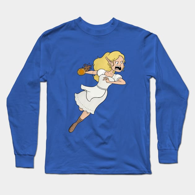 Chalice | Fire Bolt Long Sleeve T-Shirt by sitcomdnd
